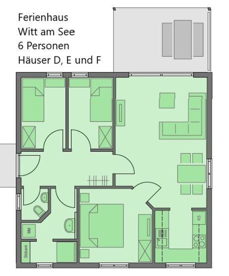 Witt Am See D Klein Wittensee Exterior photo
